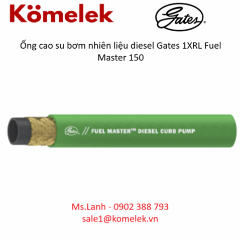 Ống cao su bơm nhiên liệu diesel Gates 1XRL Fuel Master 150