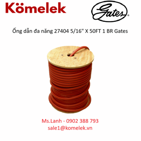 Ống dẫn đa năng 27404 5/16" X 50FT 1 BR Gates