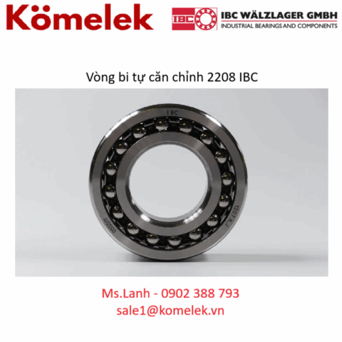 Vòng bi tự căn chỉnh 2208 IBC