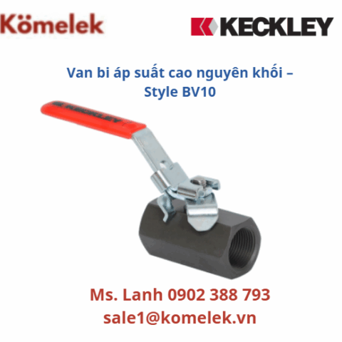 Van bi áp suất cao Keckley BV10