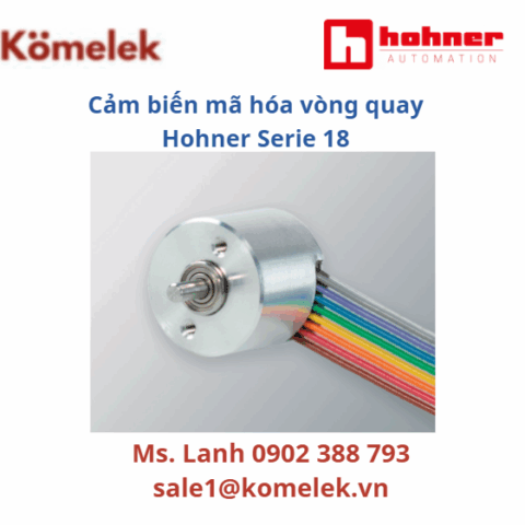 Cảm biến mã hóa vòng quay Hohner Serie 18