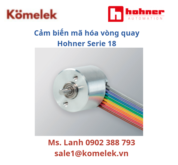 Cảm biến mã hóa vòng quay Hohner Serie 18