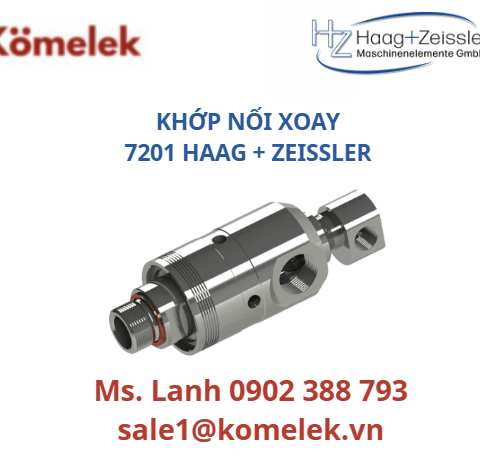 KHỚP NỐI XOAY 7201 HAAG + ZEISSLER