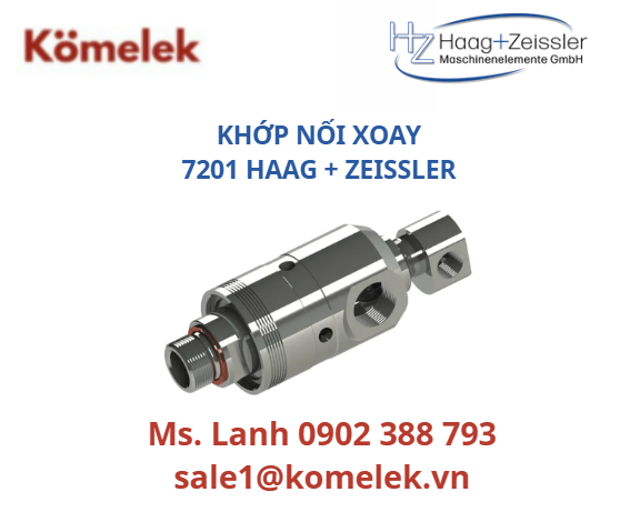 KHỚP NỐI XOAY 7201 HAAG + ZEISSLER