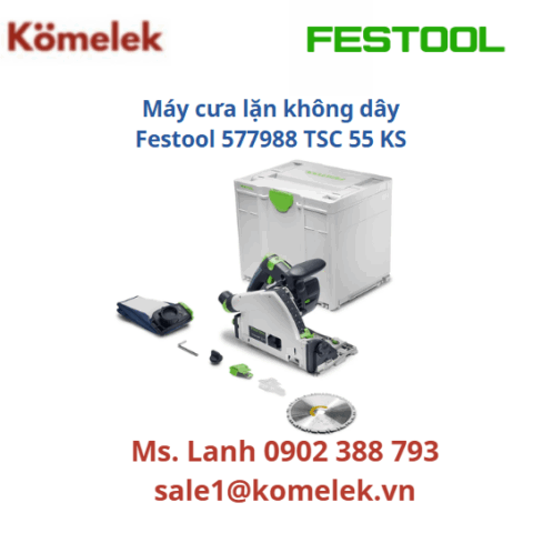 Máy cưa lặn không dây Festool 577988 TSC 55 KS