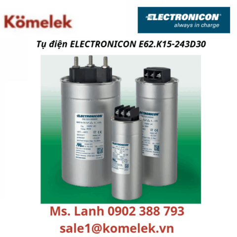 Tụ điện ELECTRONICON E62.K15-243D30