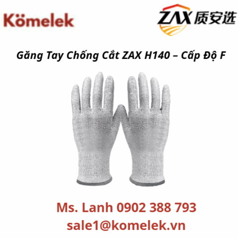 Găng Tay Chống Cắt ZAX H140 – Cấp Độ F