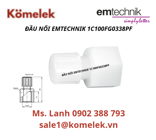 ĐẦU NỐI EMTECHNIK 1C100FG0338PF